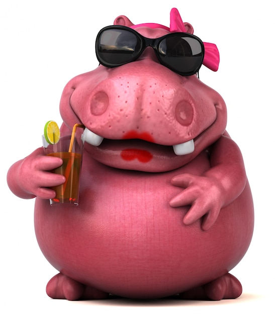 Animacja Pink Hippo