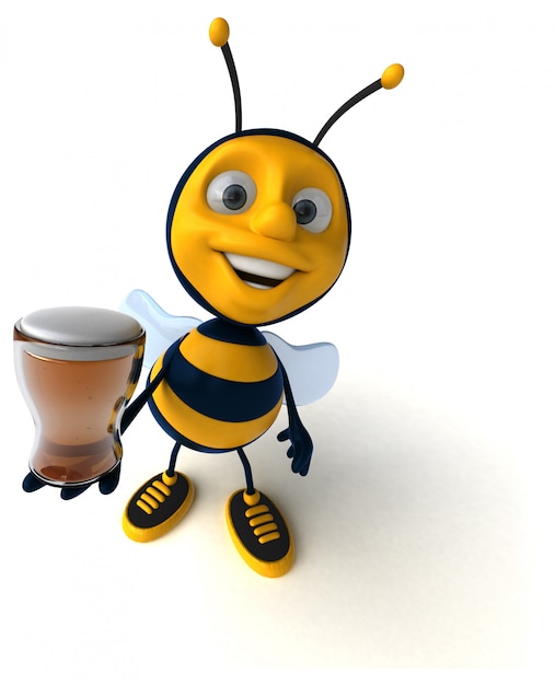 Animacja zabawy pszczół