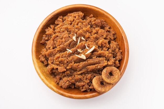 Anjeer ka halwa lub Fig sheera lub halwa