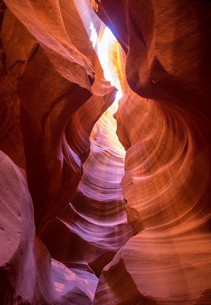 Antelope Canyon Arizona na ziemi Navajo w pobliżu Page