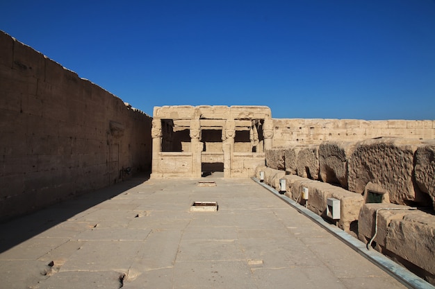 Antyczna świątynia Hathor w Dendera, Egipt