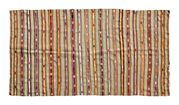 antyczny i dekoracyjny ręcznie robiony turecki dywan