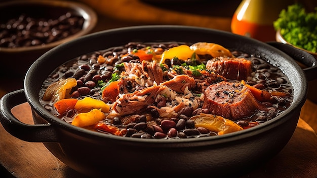 Apetyczny_Feijoada_Zbliżenie_Zdjęcie