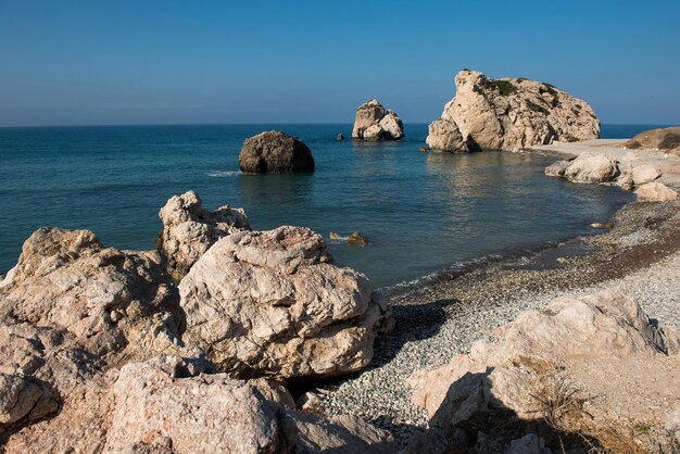 Aphrodites Rock Beach Petra tou Romiou na Cyprze