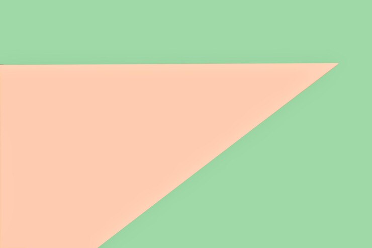 Zdjęcie apricot crush i dark green tea kolory papierowe tło modne kolory 2024 roku