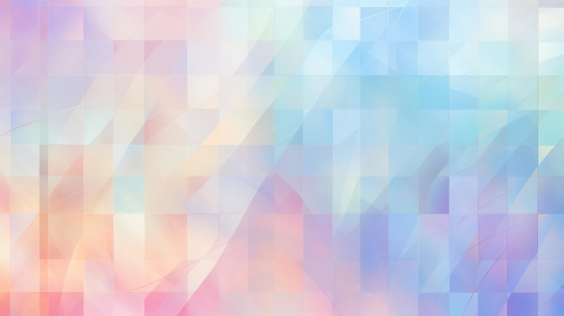Arafed obraz kolorowego tła z wzorem generatywnych kwadratów ai