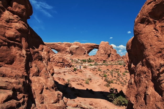 Arches Valley w stanie Utah, USA