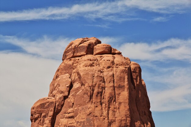 Arches Valley w stanie Utah, USA