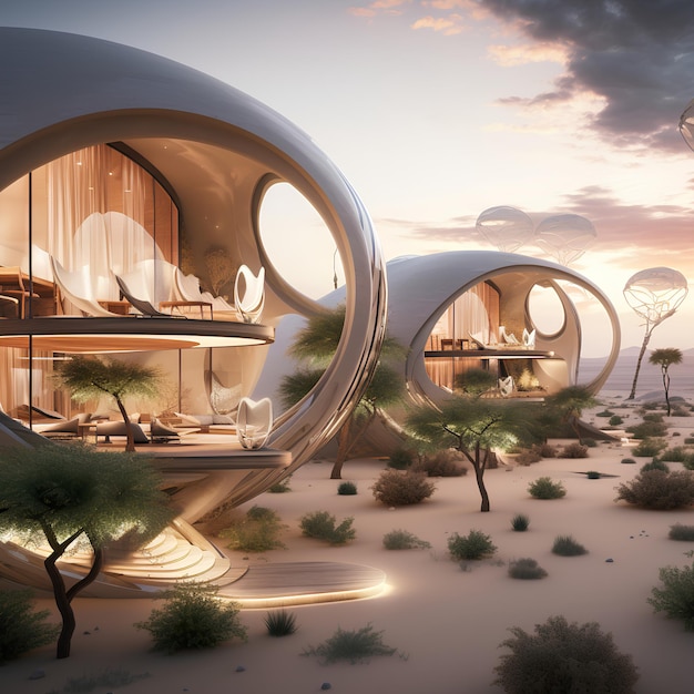 Architekt w Desert Ecotourism Hotel