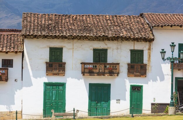 Zdjęcie architektura kolonialna w peru