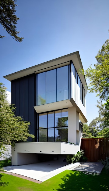 Architektura nowoczesny projekt domu
