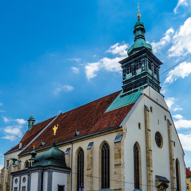 Architektura religijna kościoła w Graz w Austrii