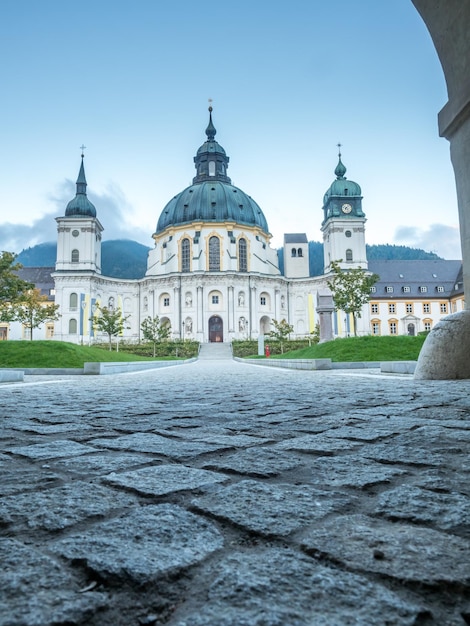 Architektura zewnętrzna opactwa Ettal