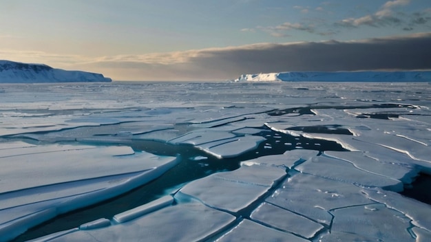Arktyczne rozległości Lodowate krajobrazy dalekiej północy