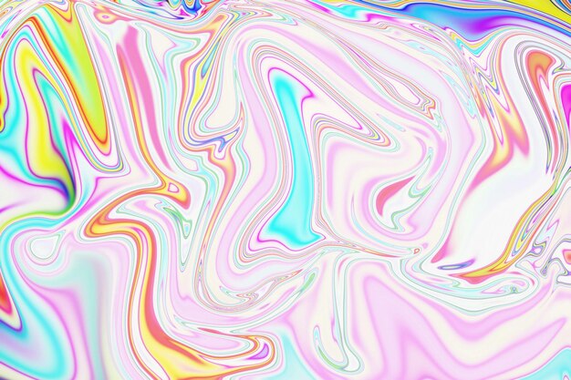 artystyczna eksploracja atrakcyjności wzorów teksturowanych i płynnych wzorów abstrakcyjnych w płynnych wzorach abstrakcyjnych z wielobarwnymi formami sztuki cyfrowe tło z płynnym tłem przepływu