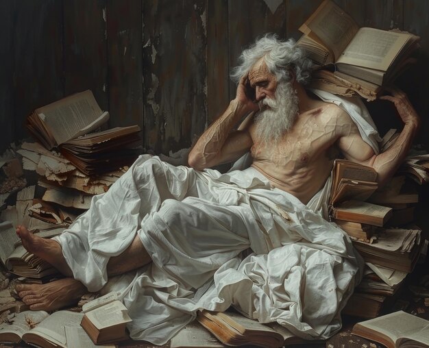 Zdjęcie arystoteles grecki filozof, wieloznawca okresu klasycznego, starożytna grecja, głęboki myśliciel
