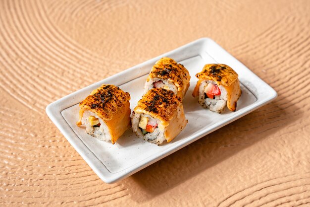 Asortowana pyszna Sushi Roll