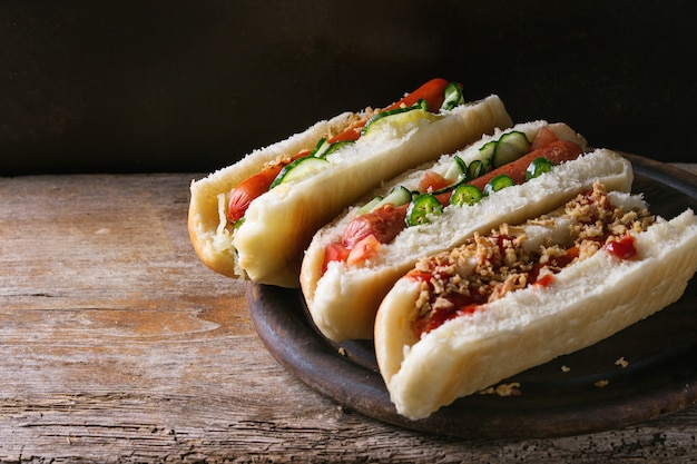 Asortyment Domowych Hot-doga