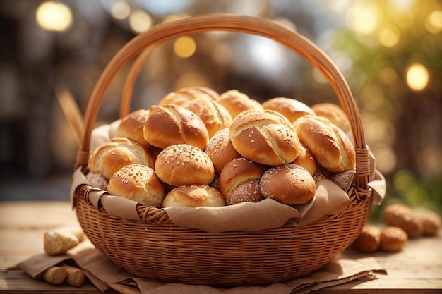 asortyment produktów do pieczenia chleba na drewnianym stole