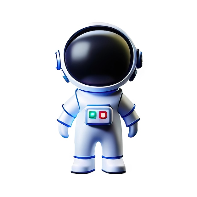 Astronaut 3d ilustracja generowana przez AI