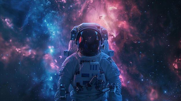 Astronauta w kosmosie