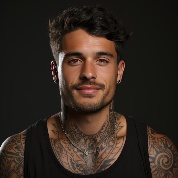 Autentyczny portret brazylijskiego przedsiębiorcy bez tatuażu z czystą skórą w wieku 30 lat