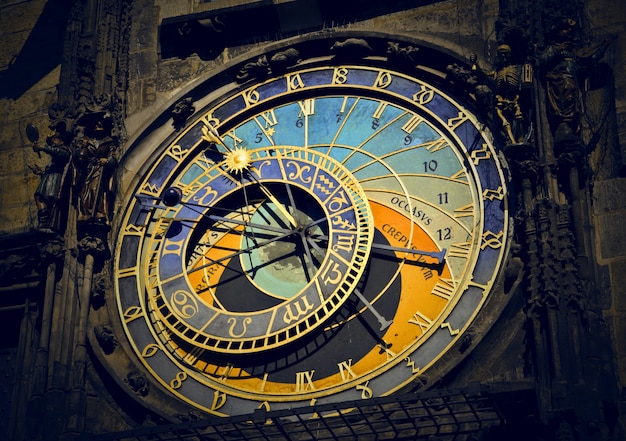 Autentyczny zegar w Pradze