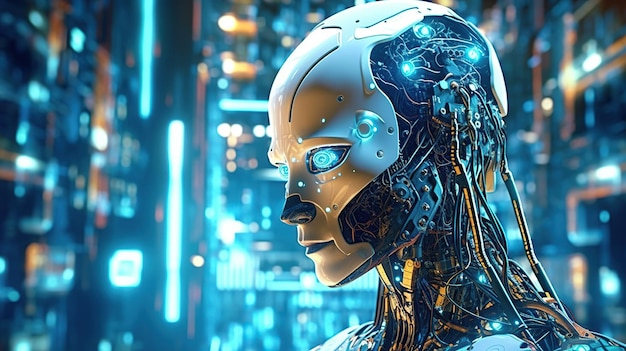 Automatyzacja procesów robotów AI RPA bezpieczeństwo chmura technologia cyfrowa