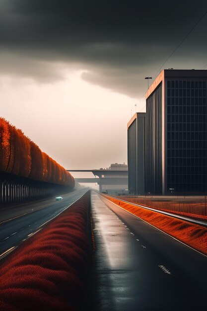 Autostrada wygenerowała AI