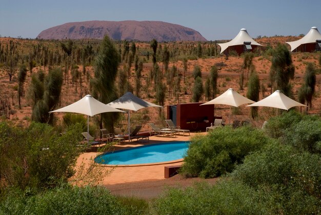 Ayers Rock Resort Hotel Longitude luksusowy obóz Yulara Ayers Rock Terytoria Północne Australia