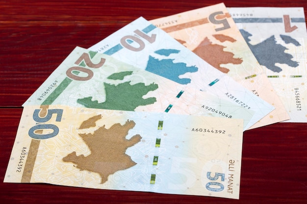 Azerbejdżański Manat nowa seria banknotówx9