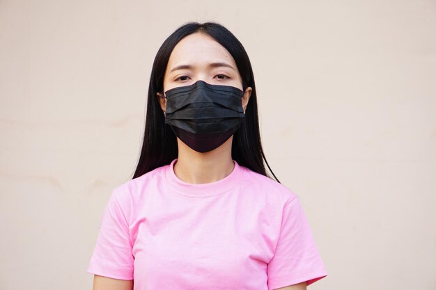Azjatki noszące maski