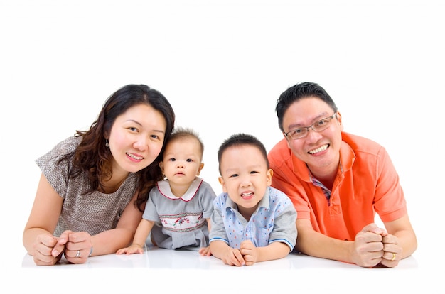Zdjęcie azjatycka rodzina