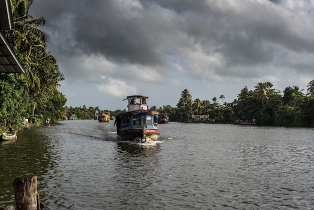 back waters Kerala India river