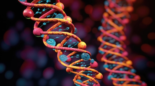 Badania DNA pod mikroskopem Inżynieria genetyczna Prace laboratoryjne w zakresie wymiany genów