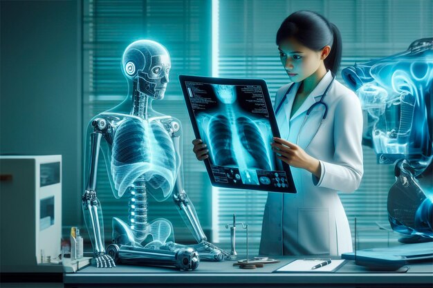 Badanie skrzyżowania ludzkiej wiedzy specjalistycznej i precyzji robotowej w nowoczesnej medycynie