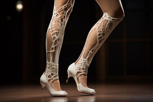 Zdjęcie baletowe cuda tańczące z bioniczną wdzięcznością i precyzją