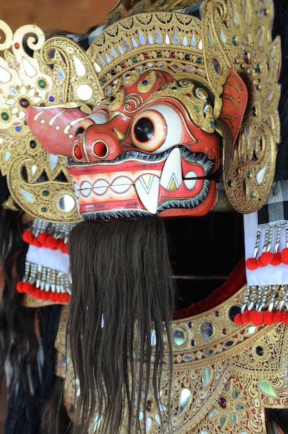 Bali Barong i Rangda używane na Bali