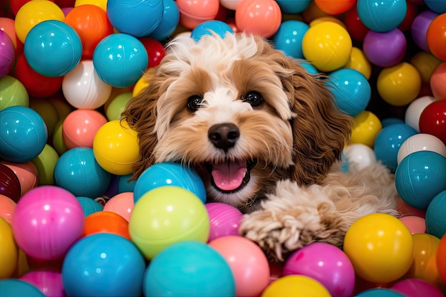 Ball Pit Bonanza Urodzinowa Festa Cockapoo's FunFilled