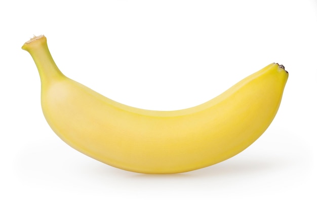 Banan Na Białym Tle Ze ścieżką Przycinającą