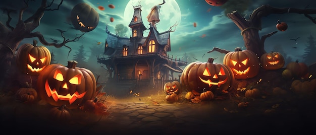 Baner halloweenowy