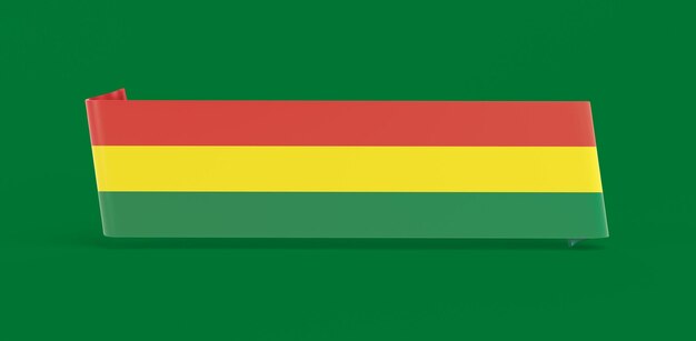 Baner z flagą Boliwii