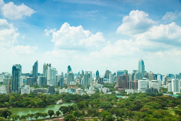 Bangkok miasto w dzień.