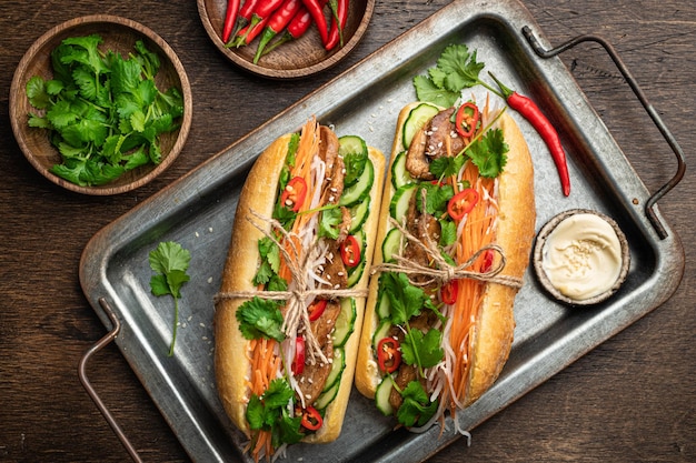 Banh mi wietnamska kanapka