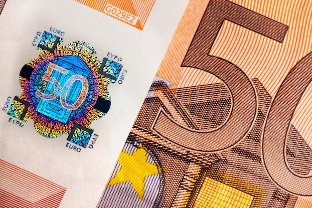 Banknot pięćdziesiąt euro