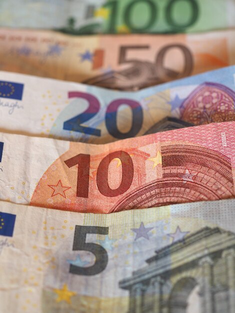 Banknoty euro (EUR), Unia Europejska (UE)