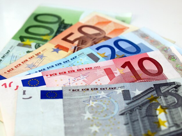 Banknoty euro Unia Europejska