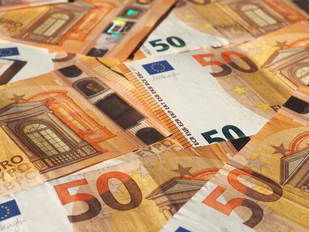 Banknoty Euro, Unia Europejska