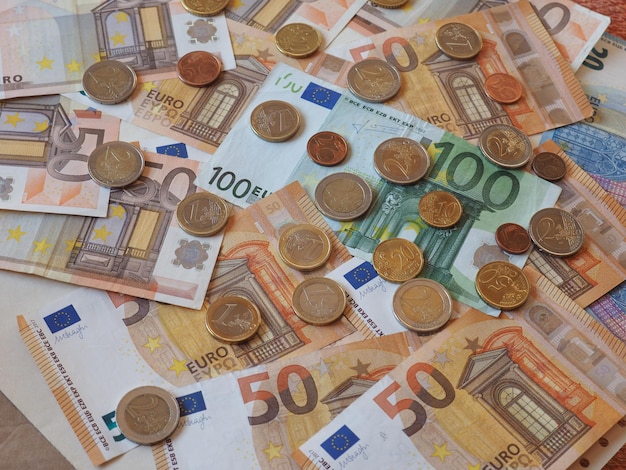 Banknoty i monety euro Unia Europejska