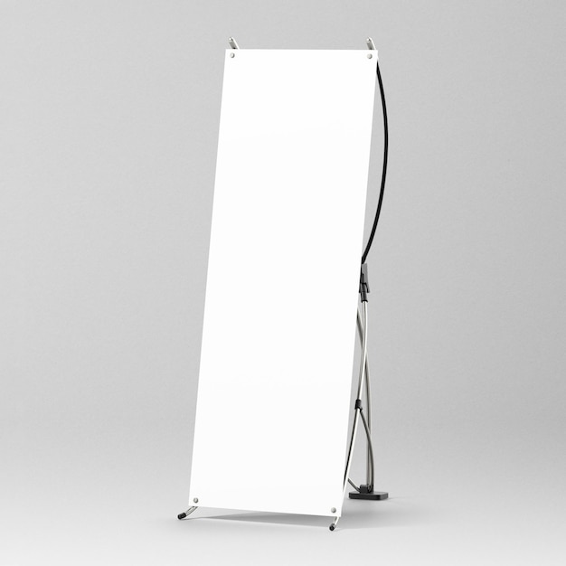 Banner stand png znak mockup przejrzysty projekt